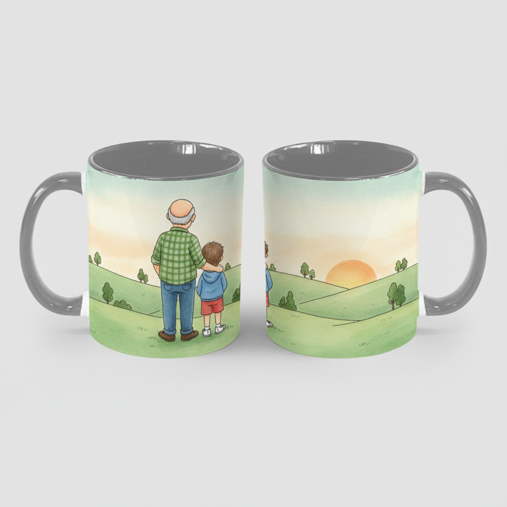 Grandfather Grandson