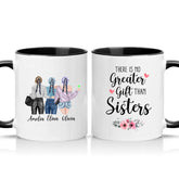 Personalised Mug – White + Colour Two‑Tone Gift UK