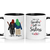 UK Personalised Mug – Photo/Text with Coloured Handle