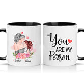 Mom & Daughter Mug – Personalised Family Gift