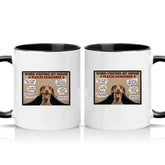 Two Tone 11oz Mug Black