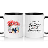 Two Tone 11oz Mug Black