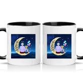 Two Tone 11oz Mug Black