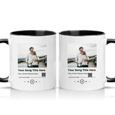 Two Tone 11oz Mug Black