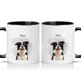 Two Tone 11oz Mug Black