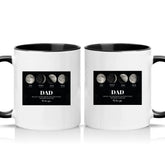 Two Tone 11oz Mug Black