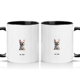 Two Tone 11oz Mug Black