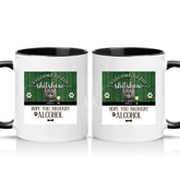 Two Tone 11oz Mug Black