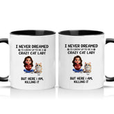 Two Tone 11oz Mug Black