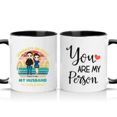 Two Tone 11oz Mug Black
