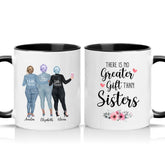 Two Tone 11oz Mug Black