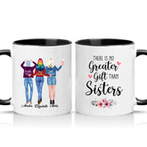 Two Tone 11oz Mug Black