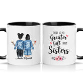 Two Tone 11oz Mug Black