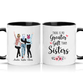 Two Tone 11oz Mug Black
