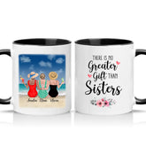 Two Tone 11oz Mug Black