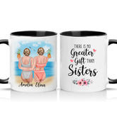 Two Tone 11oz Mug Black
