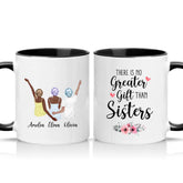 Two Tone 11oz Mug Black