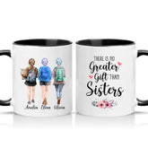 Two Tone 11oz Mug Black