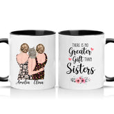 Two Tone 11oz Mug Black