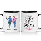 Two Tone 11oz Mug Black