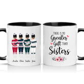 Two Tone 11oz Mug Black
