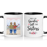 Two Tone 11oz Mug Black