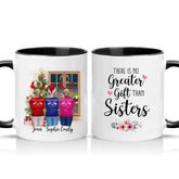 Two Tone 11oz Mug Black