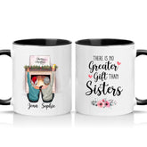 Two Tone 11oz Mug Black