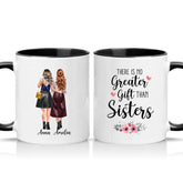 Two Tone 11oz Mug Black