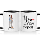 Two Tone 11oz Mug Black