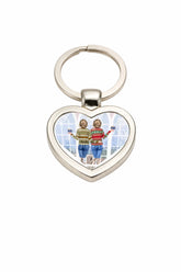 Dye Sub Keyring heart