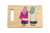 Dye Sub Serving Board Wooden Rectangle Small