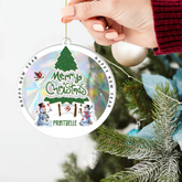 Baby Rainbow Suncatcher Acrylic Ornament – Personalised Gift for Little One UK