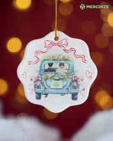 Valentine’s Day Printed & Cut-out Acrylic Ornaments – Gift for Couple UK
