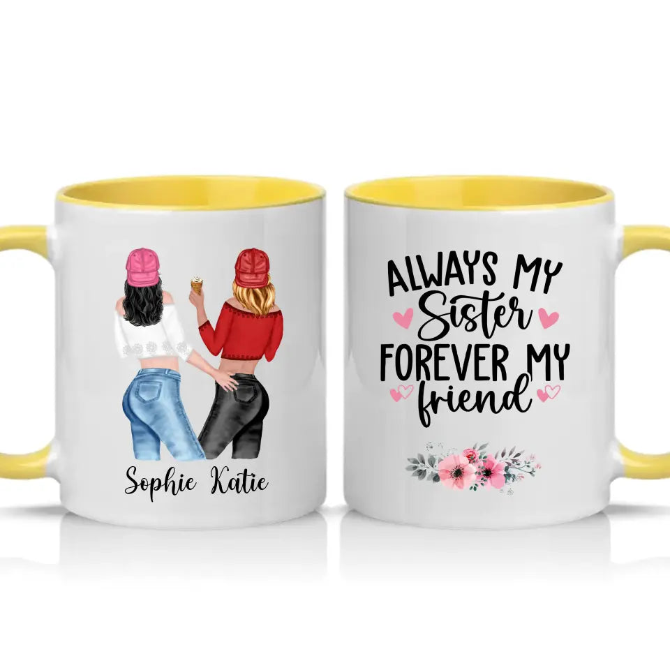Best friends Gifts - You are my person, You will always be my person - Birthday Gifts, Christmas Gifts for Friends, Sisters - Personalized Mug