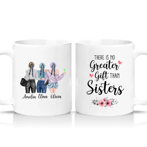 Personalised Mug – White + Colour Two‑Tone Gift UK