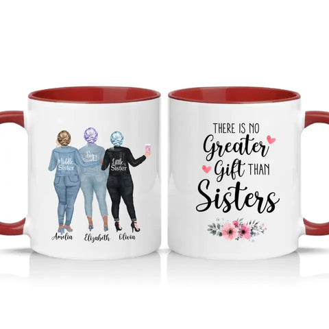 Three Sisters Gift Mug – Customisable Ceramic Mug