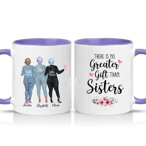 Three Sisters Gift Mug – Customisable Ceramic Mug