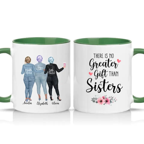 Three Sisters Gift Mug – Customisable Ceramic Mug