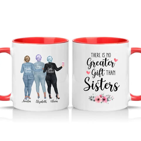 Three Sisters Gift Mug – Customisable Ceramic Mug
