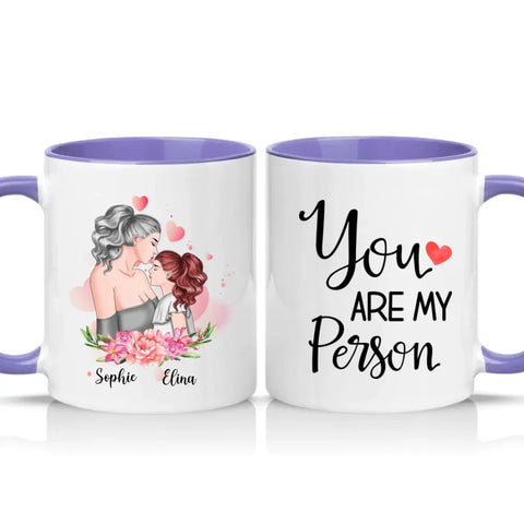 Mom & Daughter Mug – Personalised Family Gift