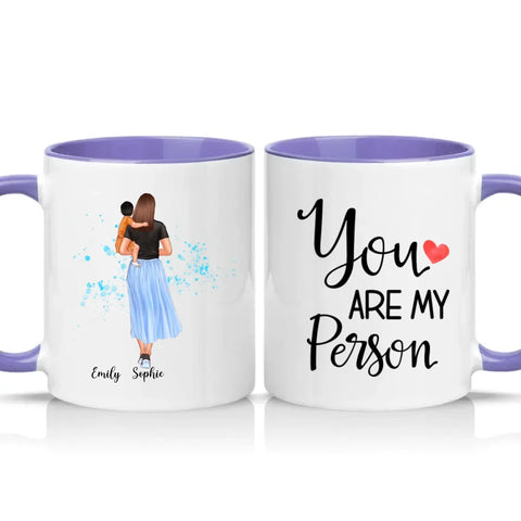 Mom & Son Mug – Personalised Gift UK