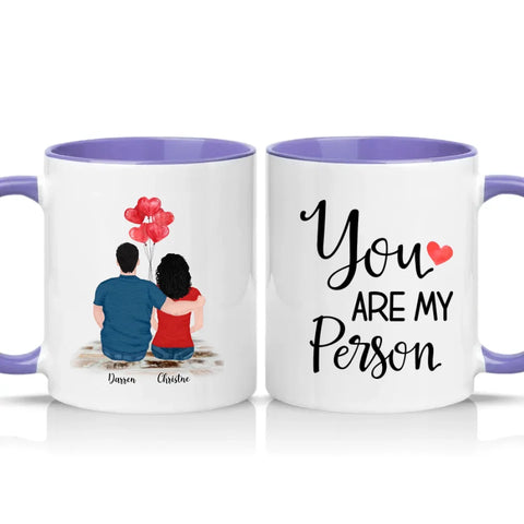Personalised Mug – “You’re My Person” Gift for Couples & Best Friends UK