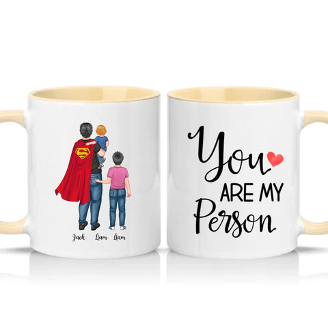 Christmas Family Mug – Dad, Son & Sister Gift UK