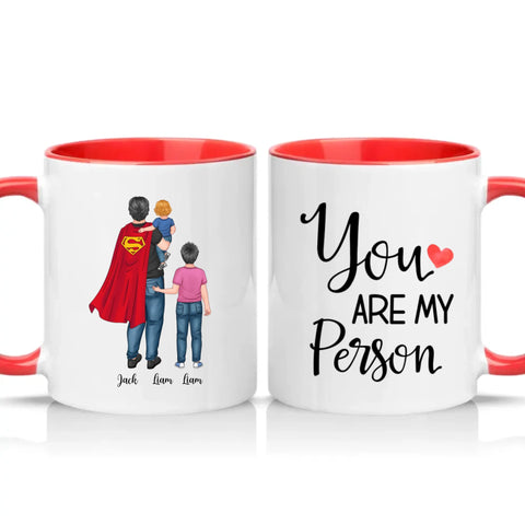 Christmas Family Mug – Dad, Son & Sister Gift UK