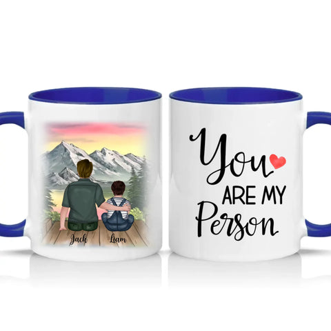 Dad & Son Mug – Personalised Family Gift UK
