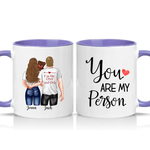 Valentine Mug – You Are My Person Gift for Couples