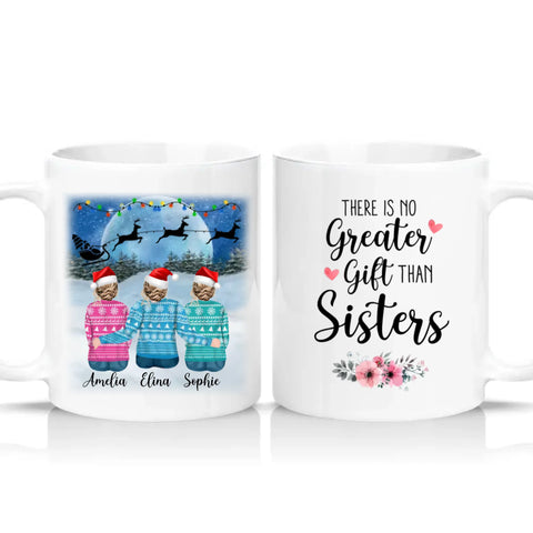 Personalised Mug – White + Colour Two‑Tone Gift UK