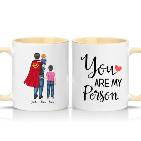 Christmas Family Mug – Dad, Son & Sister Gift UK