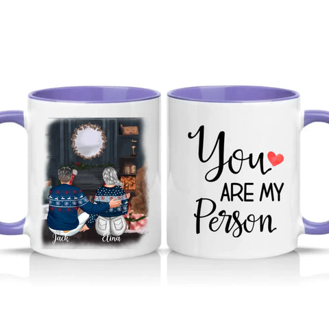 Two‑Tone Personalised Mug Gift UK